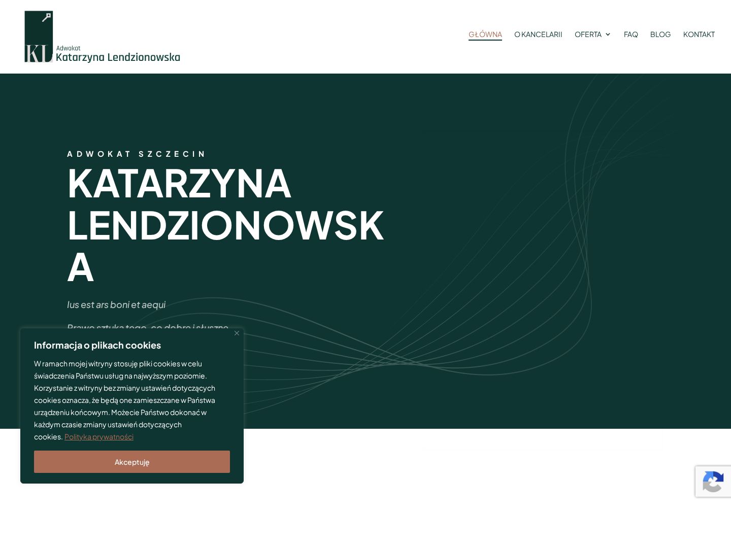 CreateWebsite — Adwokat Szczecin (Kancelaria adwokacka)